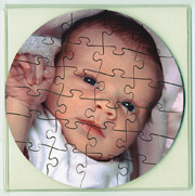 Childs Round Puzzle 24 pcs